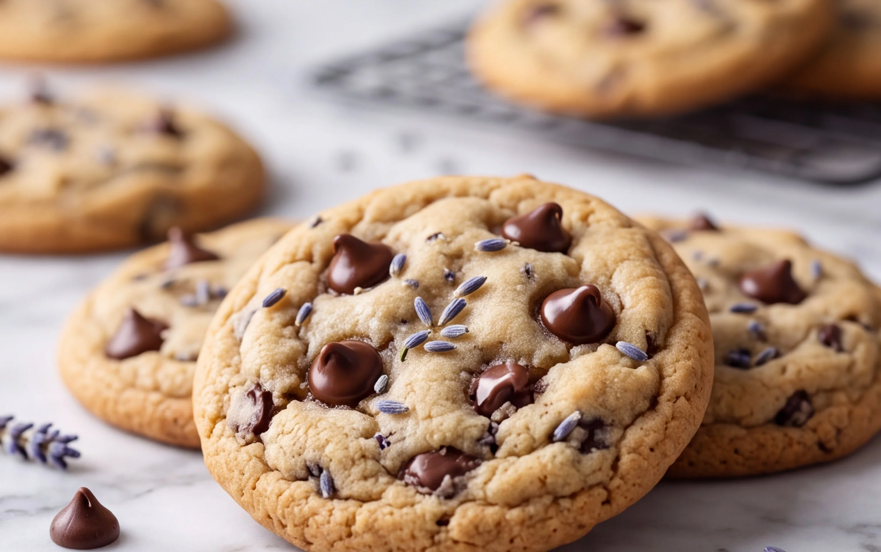 Biscuits Pépites Chocolat Lavande: Recette Florale Évoquante
